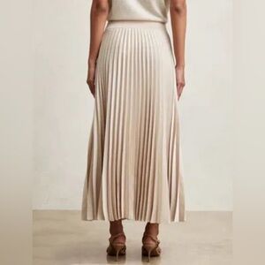 Reiss Adelie Pleated/Plissé Skirt